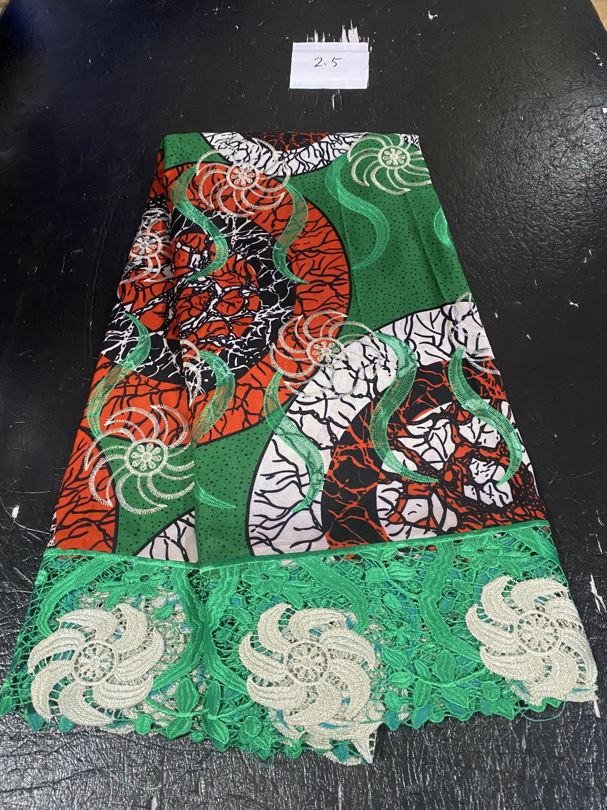 2.5yard African Wax Brocade La – обзор и цена African Ankara Print