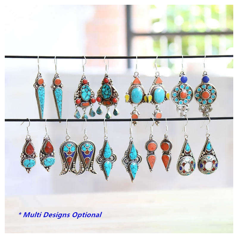 E007 Indian Vintage Hand Earri – обзор и цена Ethnic Indian Fashion