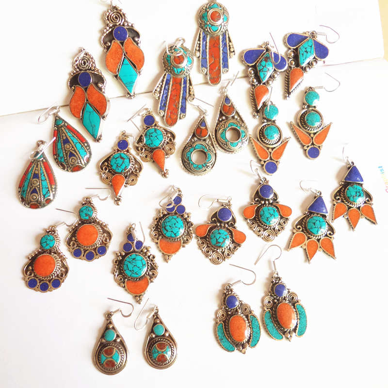 E007 Indian Vintage Hand Earri – обзор и цена Ethnic Indian Fashion