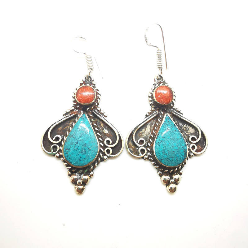E007 Indian Vintage Hand Earri – обзор и цена Ethnic Indian Fashion