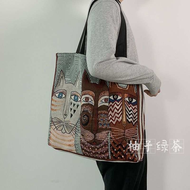 Boho Embroidered Canvas Tote B – обзор и цена Ethnic Fashion Book
