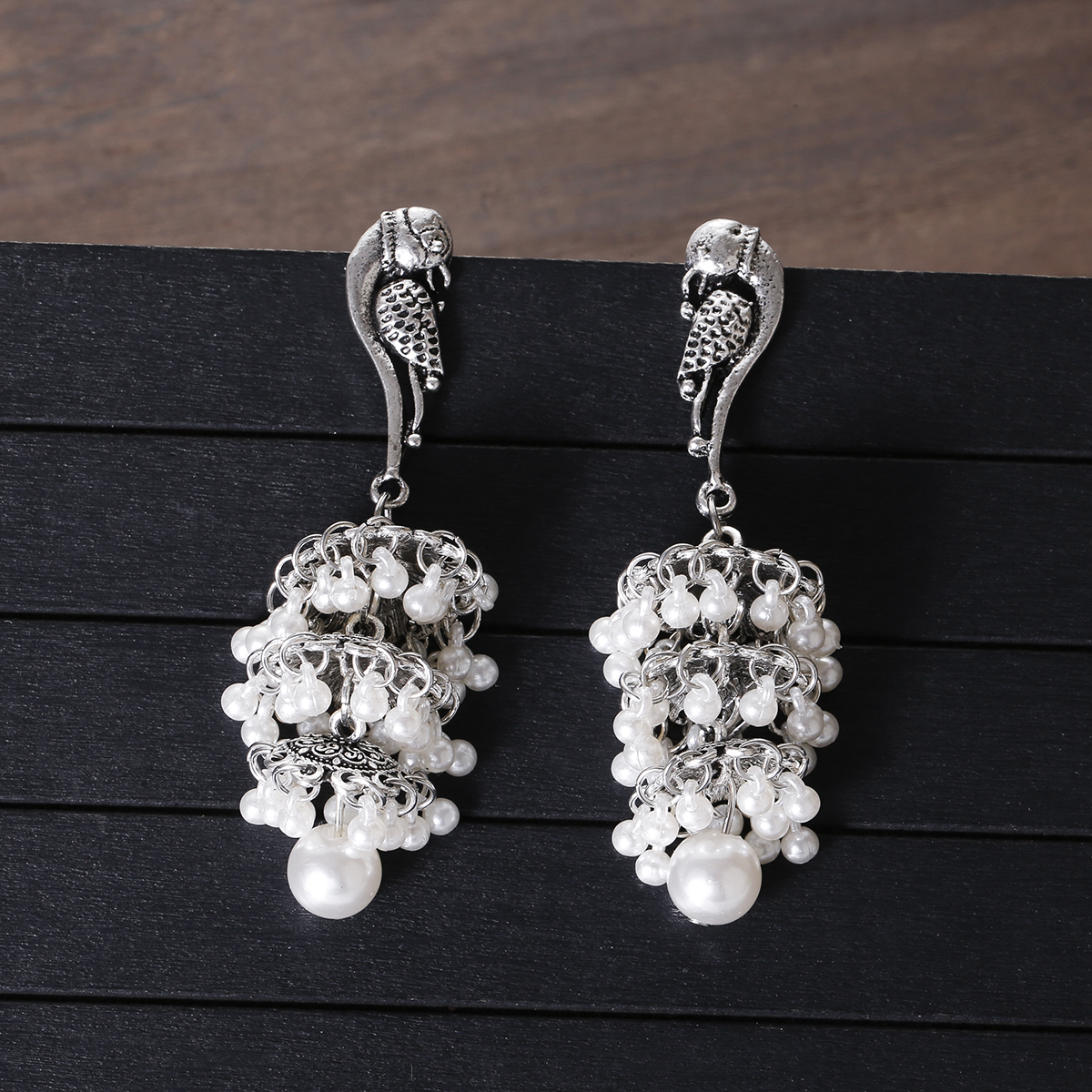 Ethnic Silver Color Peacock Be – обзор и цена Ethnic Indian Fashion