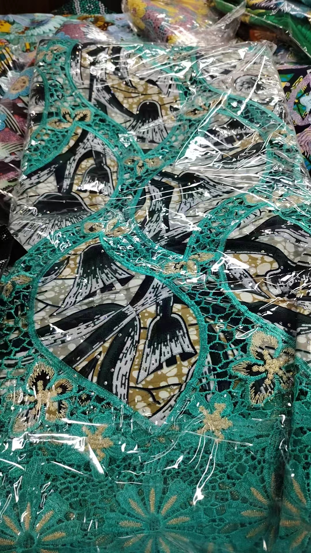 African Heavy Wax Lace Fabric  – обзор и цена African Ankara Print