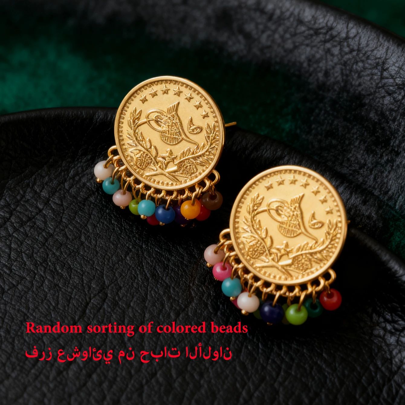 Turkish coin earring gold plat – обзор и цена Ethnic Fashion Co In