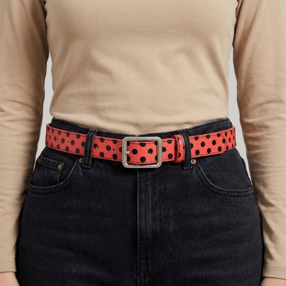 Fashion Pin Buckle Polk Dot Be – обзор и цена Y2K Ethnic Fashion