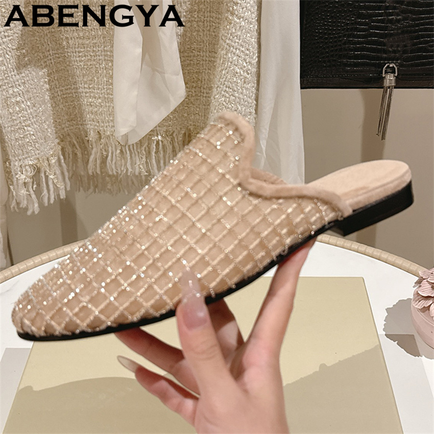 Shiny Lace Mesh Round Toe Flat – обзор и цена The Ethnic Fashion
