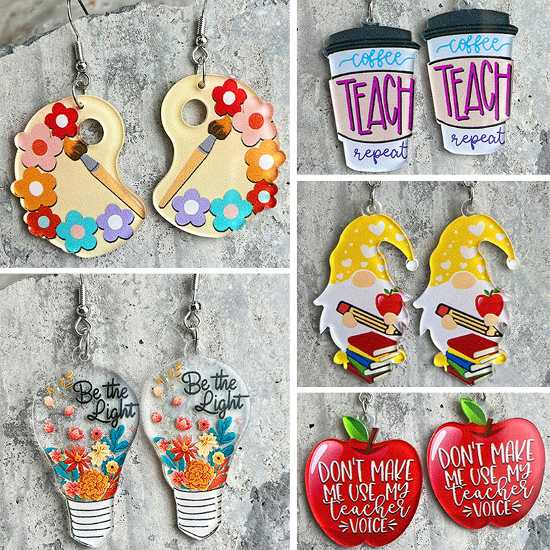Teachers' Day Earrings Student – обзор и цена Ethnic Fashion Book
