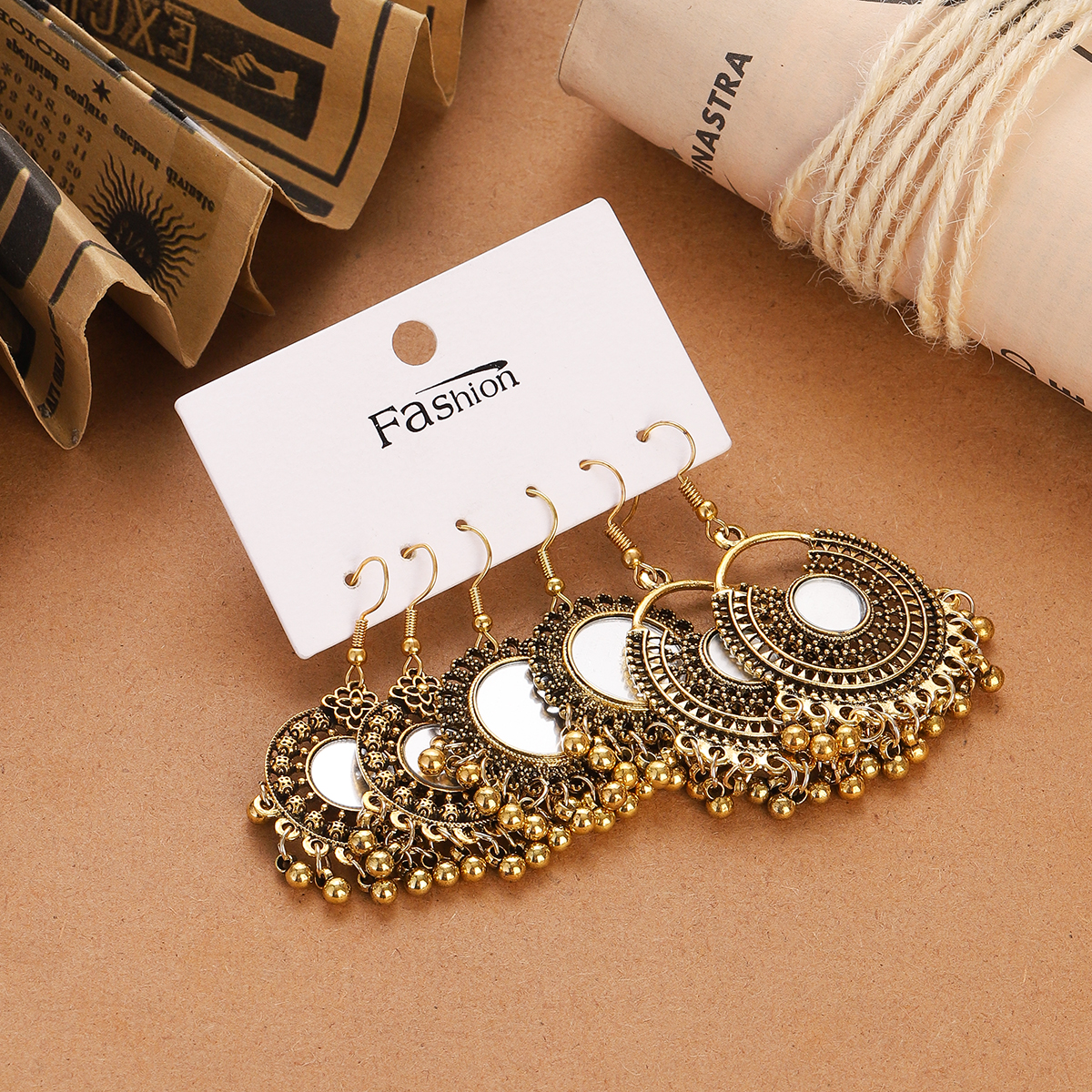 Vintage Gold Color Earrings Se – обзор и цена Ethnic Indian Fashion