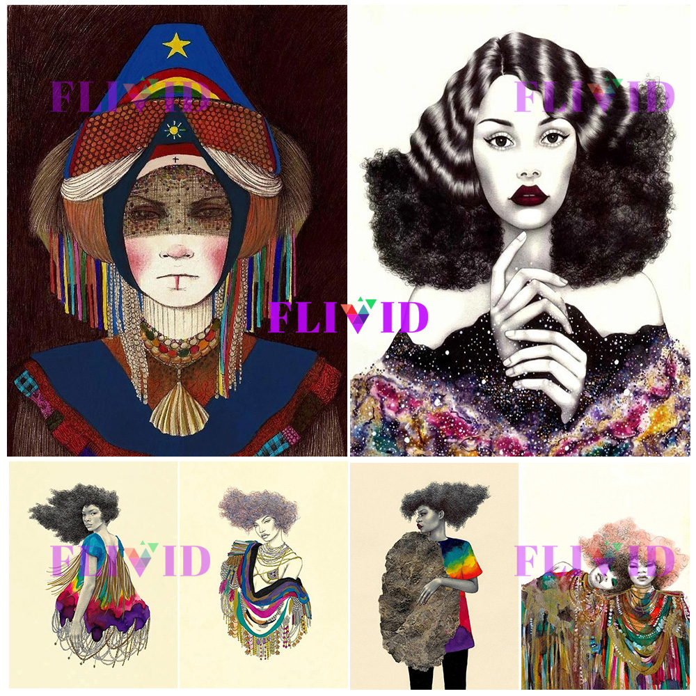 Vintage Fusion Ethnic Lady Por – обзор и цена Ethnic Fusion Fashion
