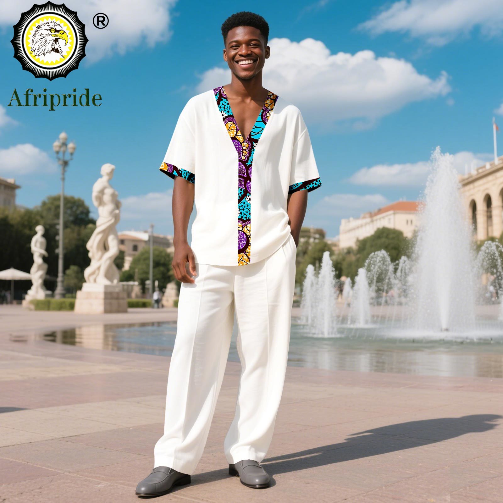 African Suits for Men Tracksui – обзор и цена African Ankara Print