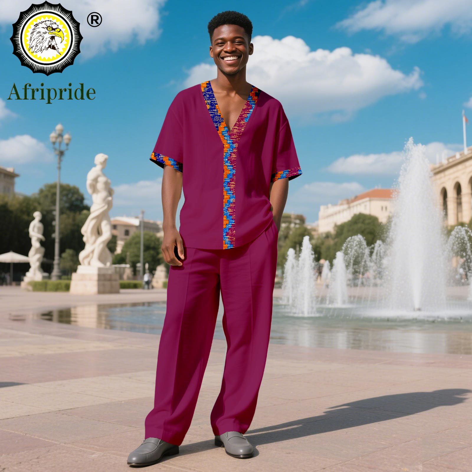 African Suits for Men Tracksui – обзор и цена African Ankara Print