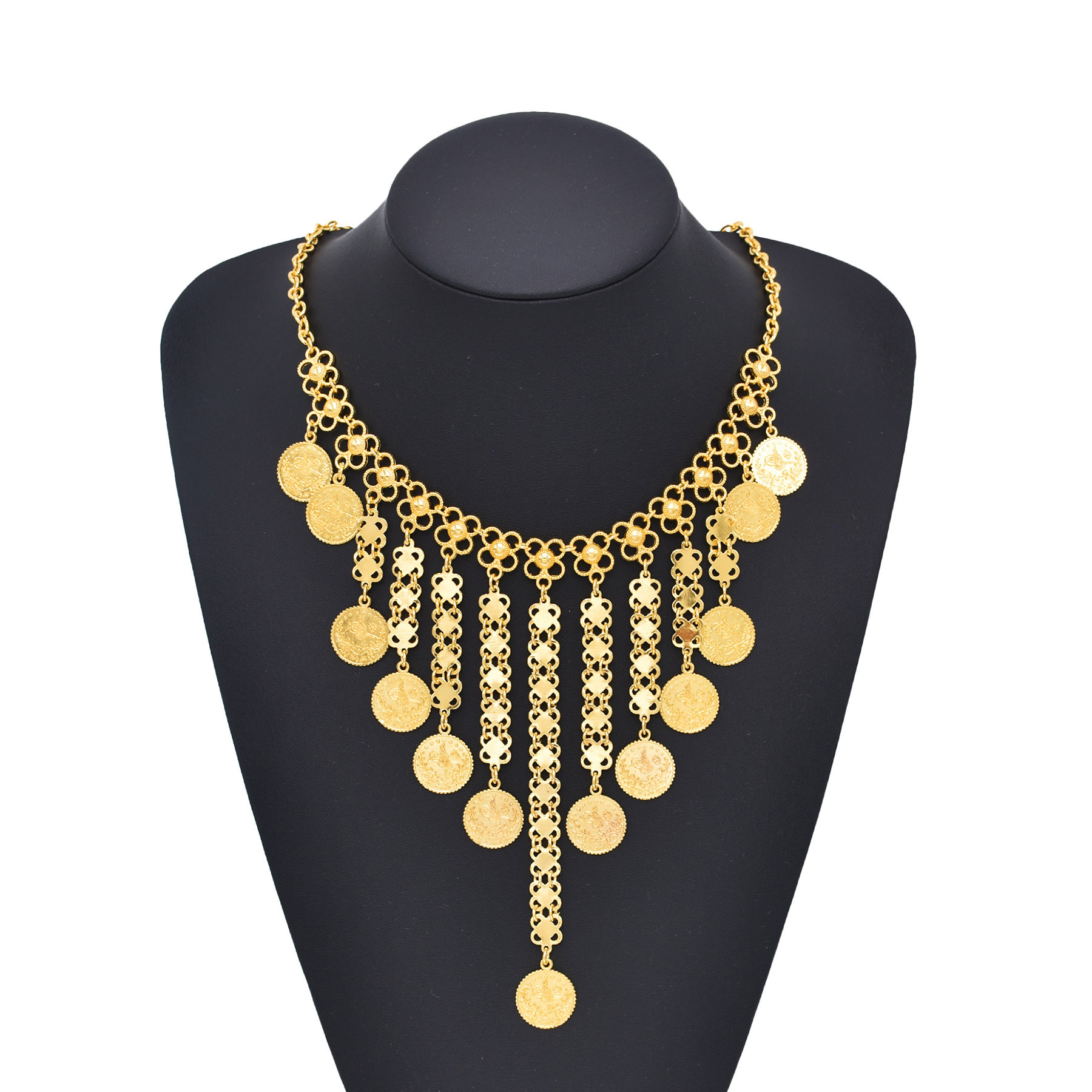Gold Color Coins Long Chains T – обзор и цена Ethnic Fashion Co In