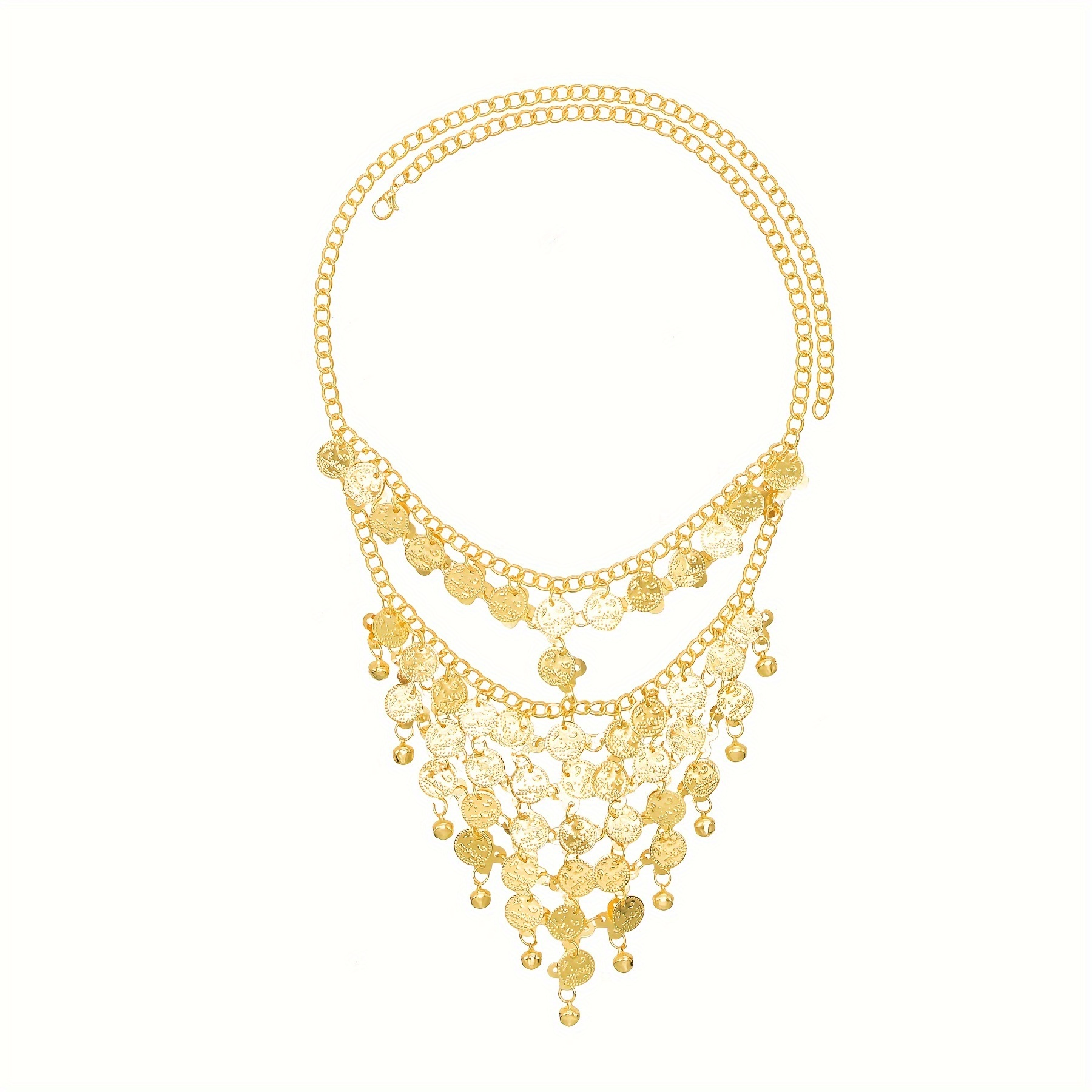 Gold Color Coins Long Chains T – обзор и цена Ethnic Fashion Co In