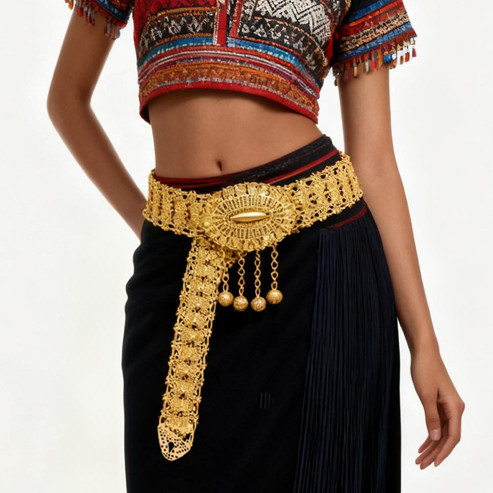 Golden Alloy Carved Hollow Geo – обзор и цена Ethnic Fashion Co In
