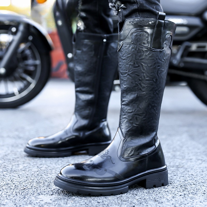 Men's Mid-calf Boots High Qual – обзор и цена The Ethnic Fashion