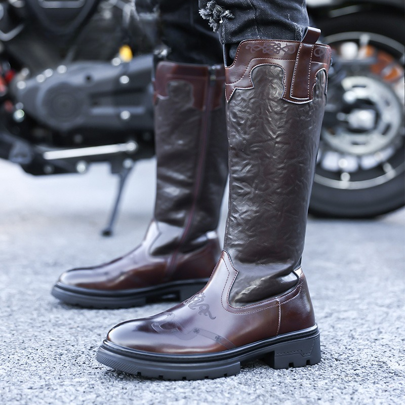 Men's Mid-calf Boots High Qual – обзор и цена The Ethnic Fashion