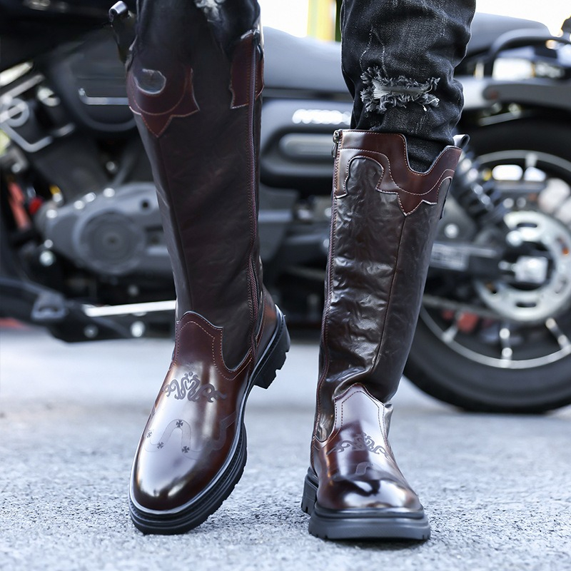 Men's Mid-calf Boots High Qual – обзор и цена The Ethnic Fashion