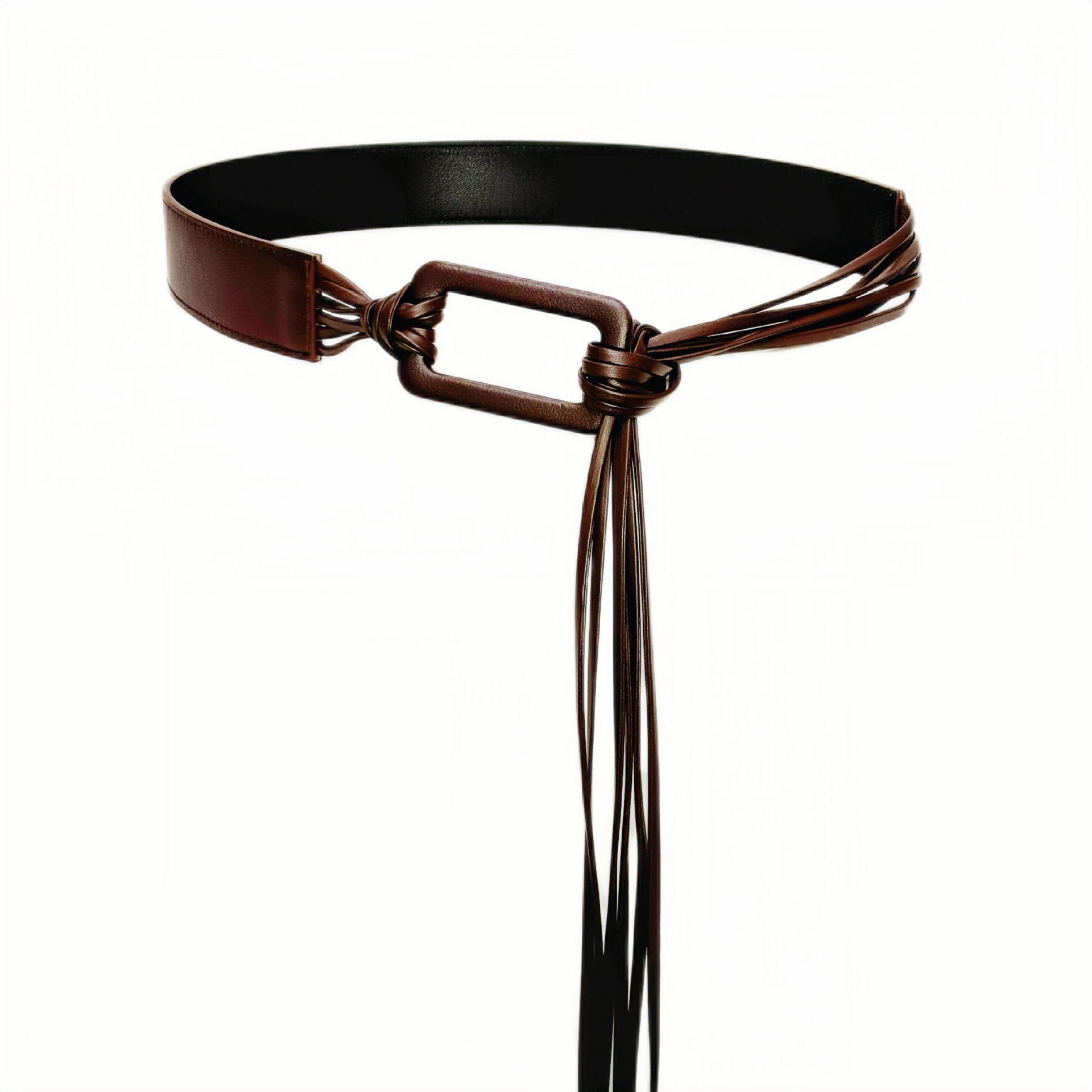 Fashion Knotted Thin Belt Wome – обзор и цена Y2K Ethnic Fashion