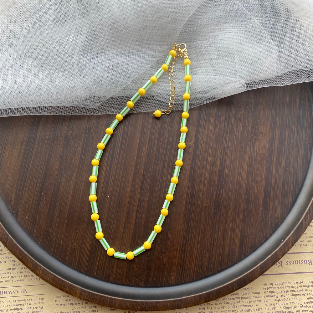 Fashion Colorful Beaded Neckla – обзор и цена Y2K Ethnic Fashion