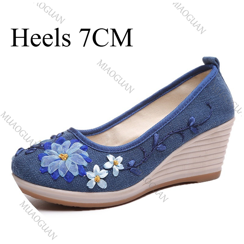 Embroidered Women Comfort Wedg – обзор и цена The Ethnic Fashion