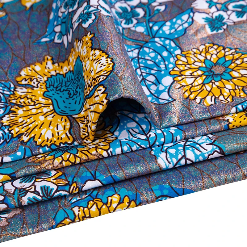 Cotton African Flash Gold Prin – обзор и цена African Ankara Print