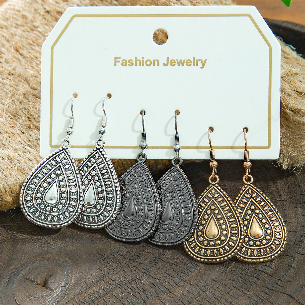Fashion 3Colors Alloy Earring  – обзор и цена Ethnic Indian Fashion