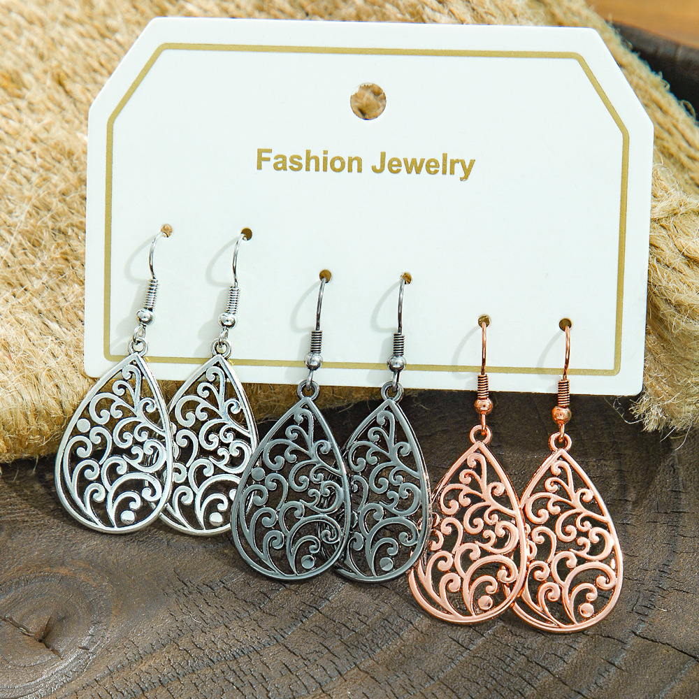 Fashion 3Colors Alloy Earring  – обзор и цена Ethnic Indian Fashion