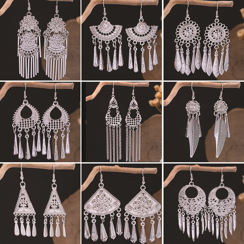 Vintage Ethnic Dangle Earings  – обзор и цена Ethnic Indian Fashion