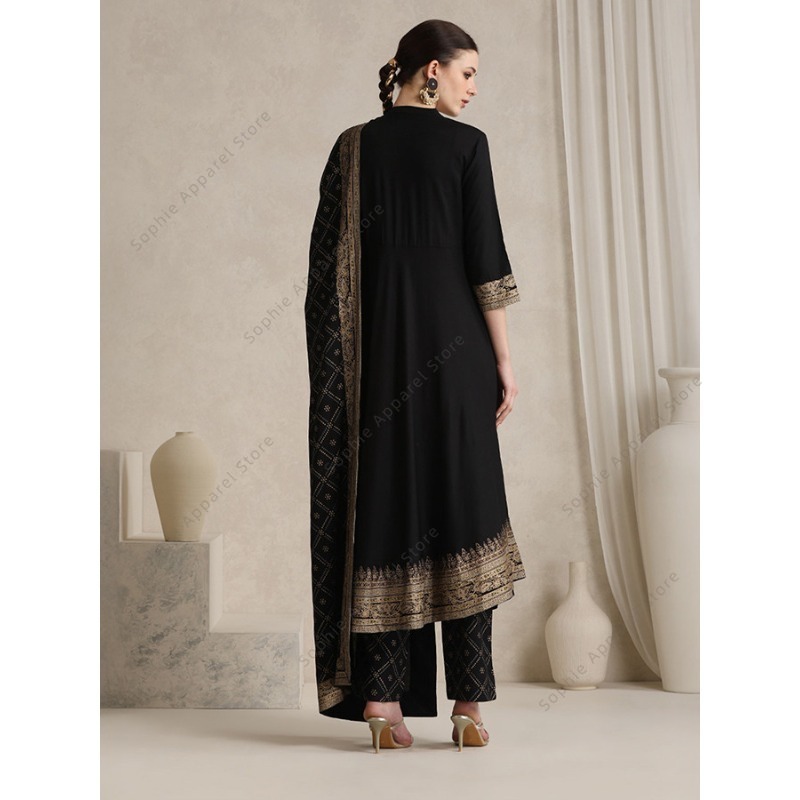 Elegant Black Indian Salwar Ka – обзор и цена Salwar Kameez Set