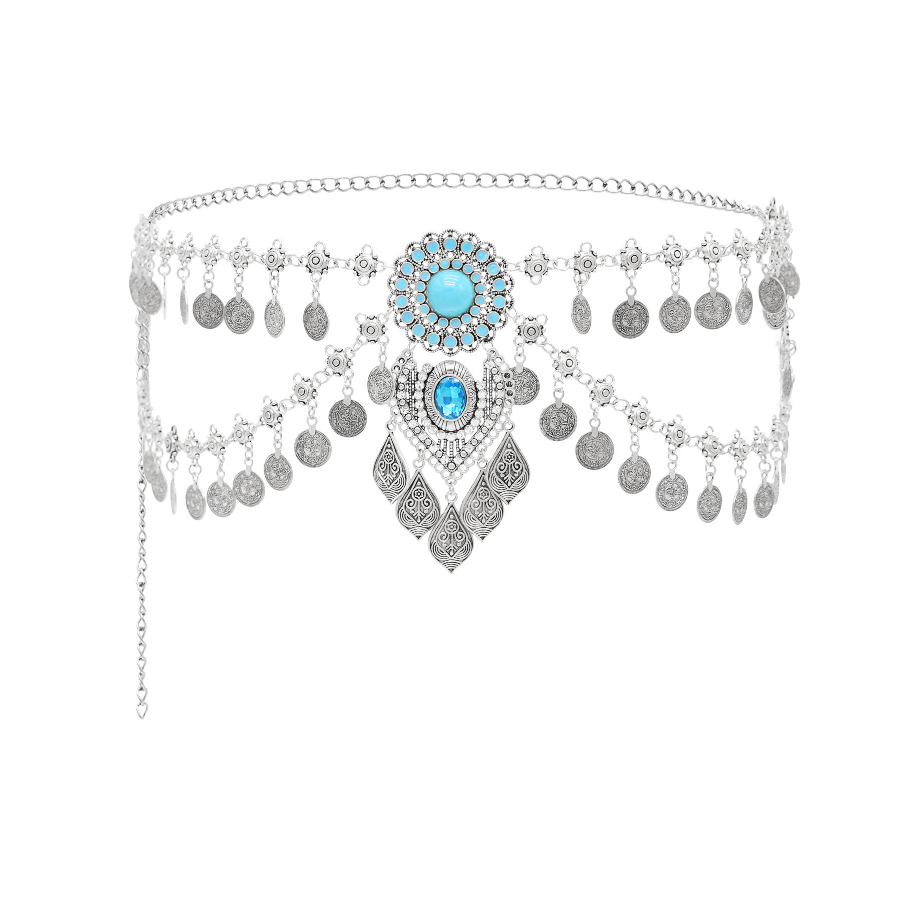 New Bohemian Coin Tassels Faux – обзор и цена Ethnic Fashion Co In