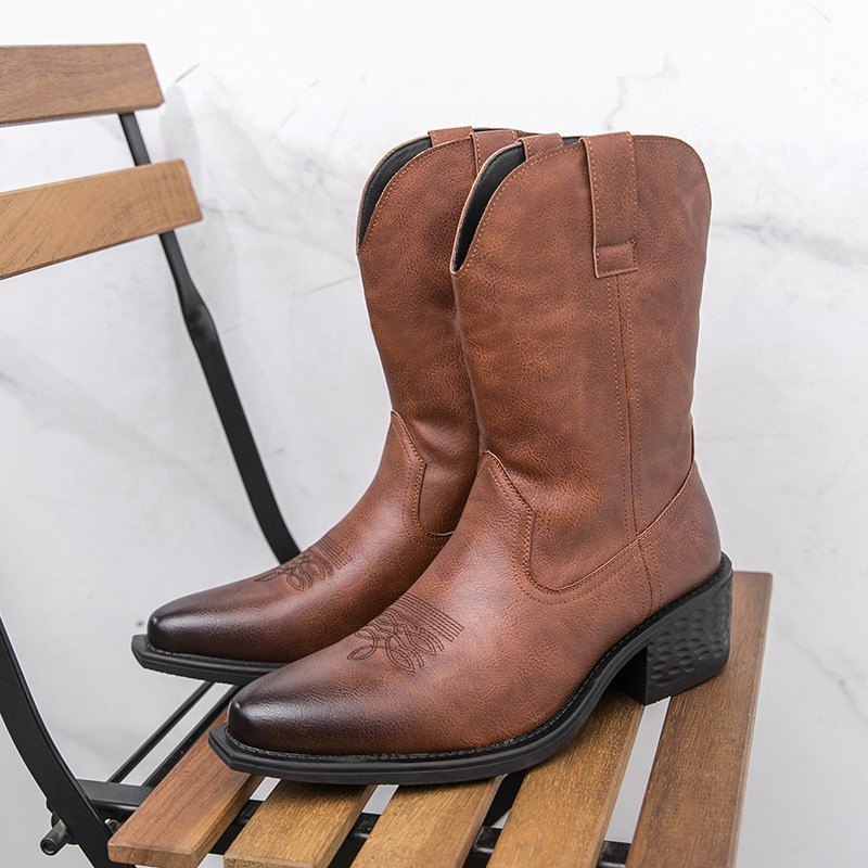 Men Boots Classic Embroidery W – обзор и цена The Ethnic Fashion