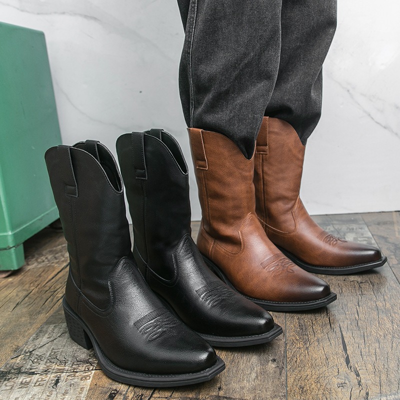 Men Boots Classic Embroidery W – обзор и цена The Ethnic Fashion