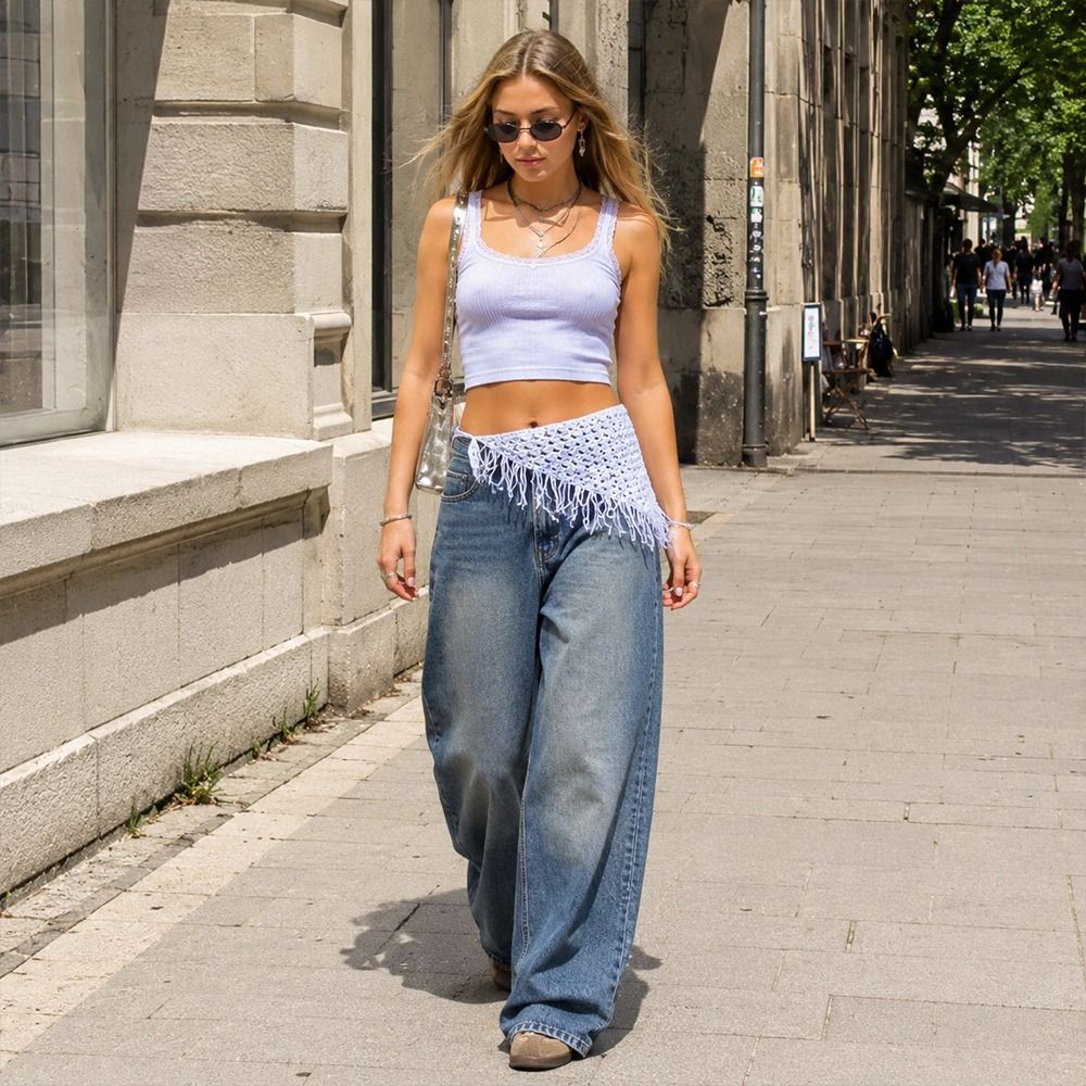 Fashion Tassels Fringe Waist B – обзор и цена Y2K Ethnic Fashion